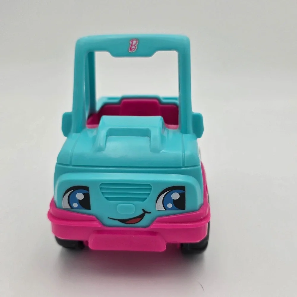 Fisher Price Little People Barbie Pink Teal SUV Car Toy Kids Play‎ Fun
